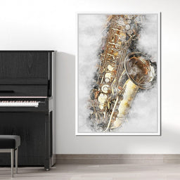 Saxophone - Mateo - NicheCanvas