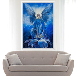 Blue Angel - NicheCanvas