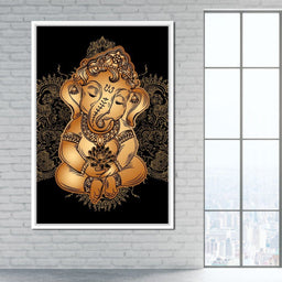 Baby Ganesh - NicheCanvas