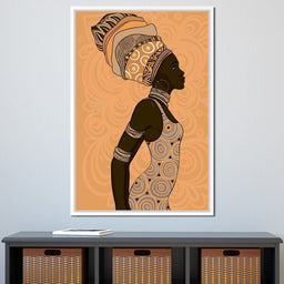 African Lady - NicheCanvas