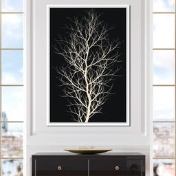 The Black Tree - Kubistika - NicheCanvas