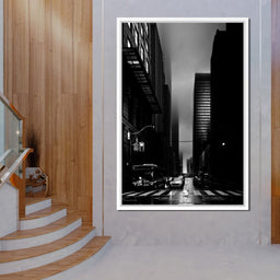 Downtown Toronto Fogfest no35 - Brian Carson - NicheCanvas