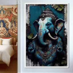 Wise Ganesha - NicheCanvas