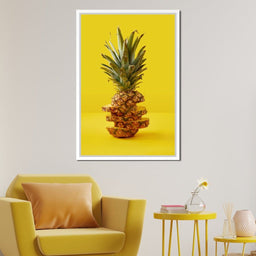 Sliced Pineapple - NicheCanvas