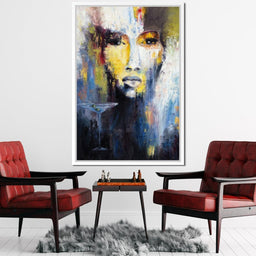 Martini Portrait - NicheCanvas