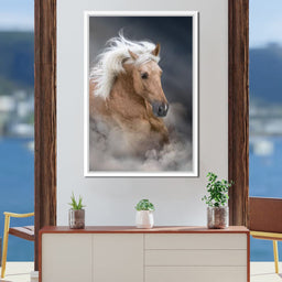 Palomino Horse - NicheCanvas