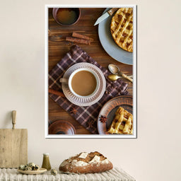 Cup of Coffee with Sugar Pie - NicheCanvas