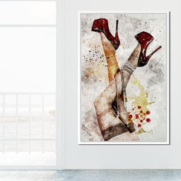 Heels and Pearls - Vizahn Burger - NicheCanvas