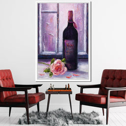 Wine & Roses - NicheCanvas