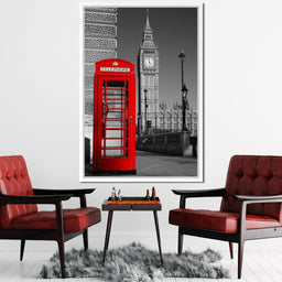 Westminster Phone Box  - NicheCanvas