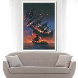 Stealing The Treasure - NicheCanvas