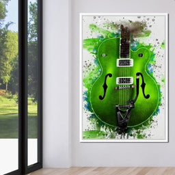 Brian Setzer's Guitar - Abraham Szomor - NicheCanvas