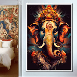 Ganesha's Blessing - NicheCanvas