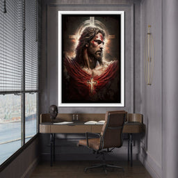 Floral Cross 08 - Neal Hackett - NicheCanvas