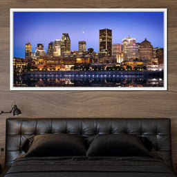 Montreal Skyline - NicheCanvas