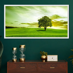 Green Prairie - NicheCanvas