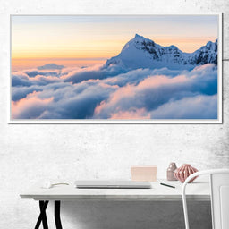 Above the Clouds - Lucas Moore - NicheCanvas