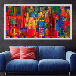 Wines Spring 2 - Qusay-Art - NicheCanvas