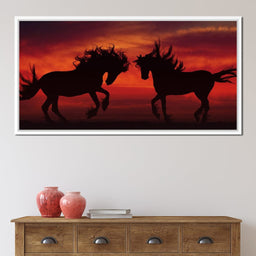 Stallion Sunset - Johanjjf - NicheCanvas