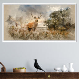 Red Deer - NicheCanvas