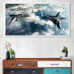 F-22 Raptors - NicheCanvas