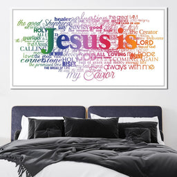 Jesus Is - NicheCanvas