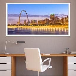 St Louis Skyline - NicheCanvas