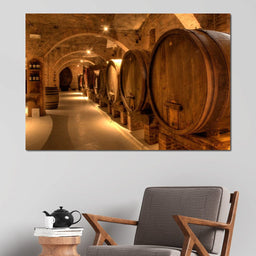 Wine Cellar in the Abbey - NicheCanvas