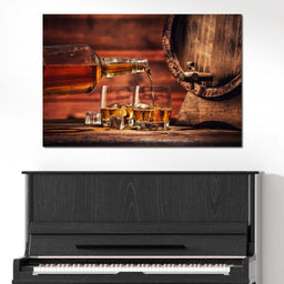 Whiskey Night - NicheCanvas