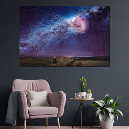 Cosmic Jellyfish Galaxy - Kit Burden - NicheCanvas