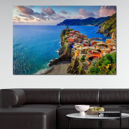 Vernazza Village - NicheCanvas