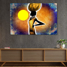African Woman - NicheCanvas