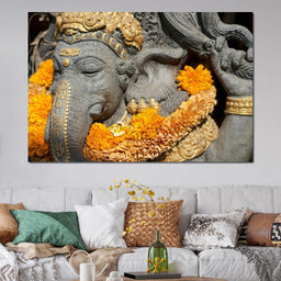 Ganesh Statue In Bali - NicheCanvas