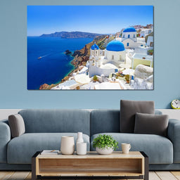 Santorini - NicheCanvas
