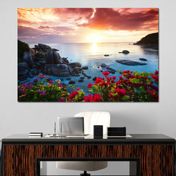 Tranquil Beach Resort - NicheCanvas