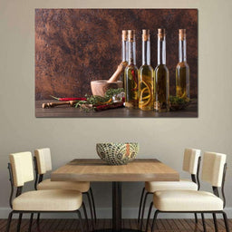 Olive Oil Canvas Set - NicheCanvas