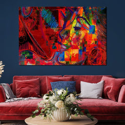 Kiss - Qusay-Art - NicheCanvas