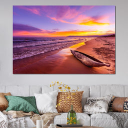 Lake Malawi Sunset - NicheCanvas