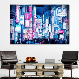 Cyberpunk Street - Johanjjf - NicheCanvas