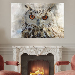 Eurasian Owl  - NicheCanvas