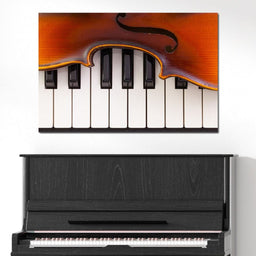 Violin & Piano - NicheCanvas