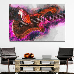 Les Claypool's Guitar - Abraham Szomor - NicheCanvas