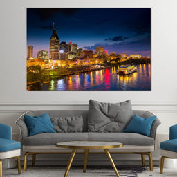 Nashville Skyline - NicheCanvas