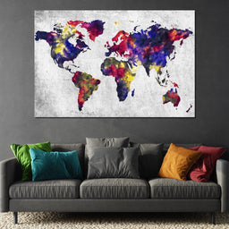 World Map 1 - Mateo - NicheCanvas