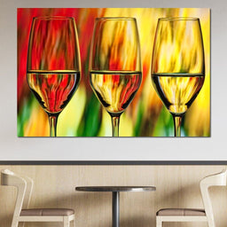 Multicolor Wine Glass - NicheCanvas