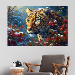 Winter Jaguar - Neal Hackett - NicheCanvas