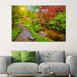 Japanese Garden - NicheCanvas
