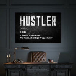 Hustle - David Drake - NicheCanvas