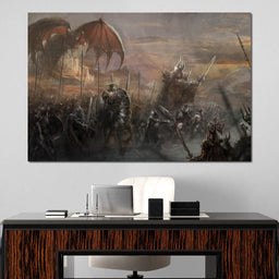 Fantasy Battlefield - NicheCanvas