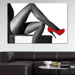 Red Stiletto - NicheCanvas